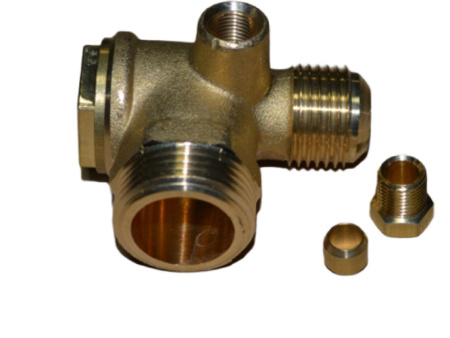 Обратный клапан резьба наружная 3/4''M1/2''